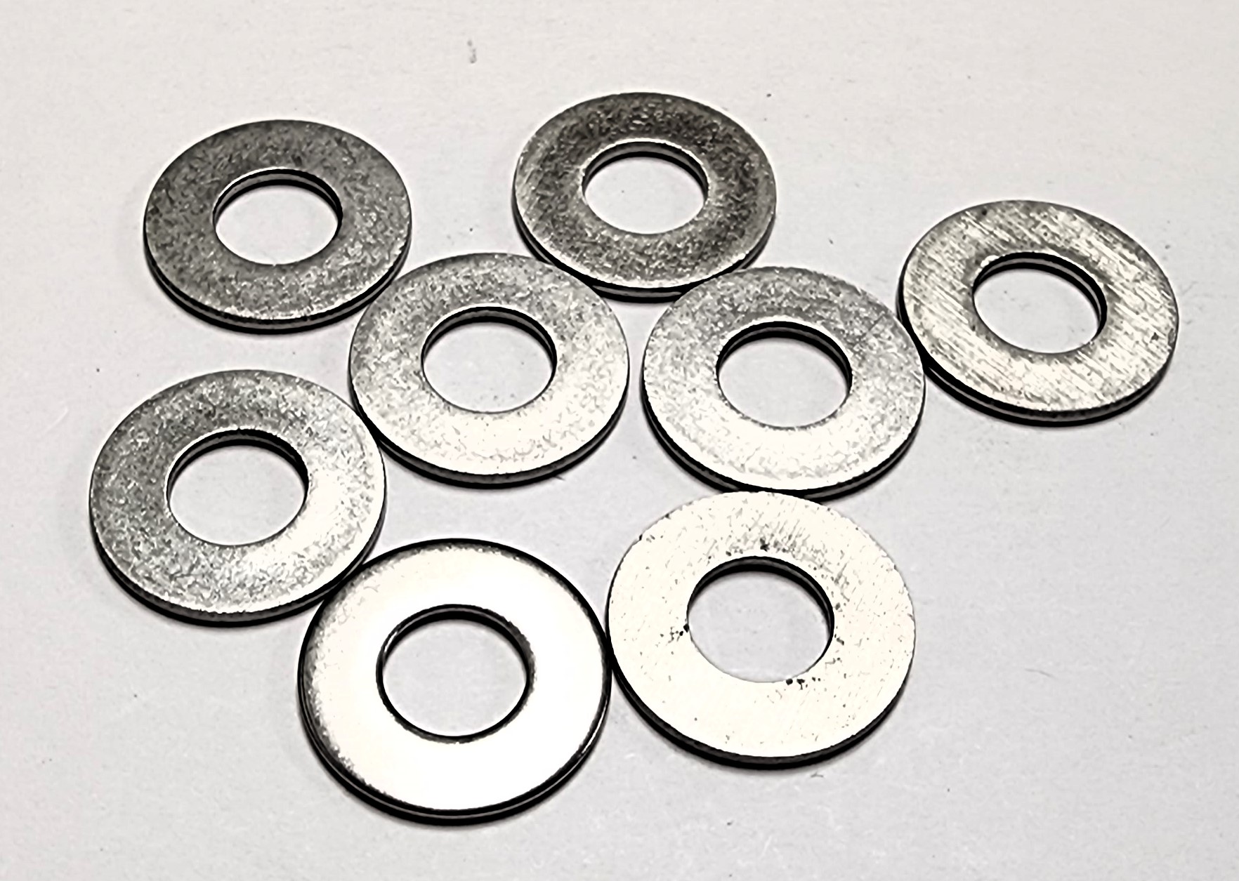 1/4" FLAT METAL WASHER - STAINLESS (8 PACK) - Kilrich Building Centres