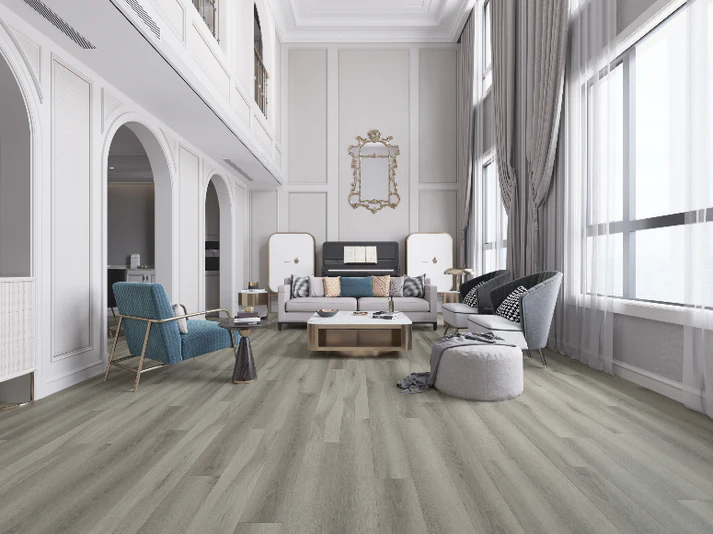 Main 2 - GOODFELLOW ARCTIK TANA STONE COMPOSITE (SPC) FLOORING w/ EVA PAD ATTACHED - 9110 (23.94 Sq.Ft. PER BOX) -