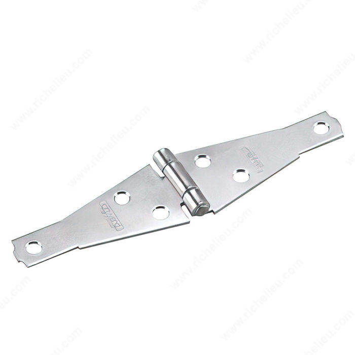 4" HEAVY-DUTY STRAP HINGE - ZINC-COATED - Kilrich Building Centres