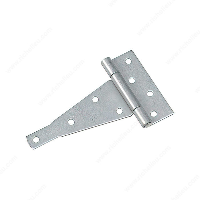 6" HEAVY-DUTY TEE HINGE w/ ALUMINUM PIN - GALVANIZED - Kilrich Building Centres