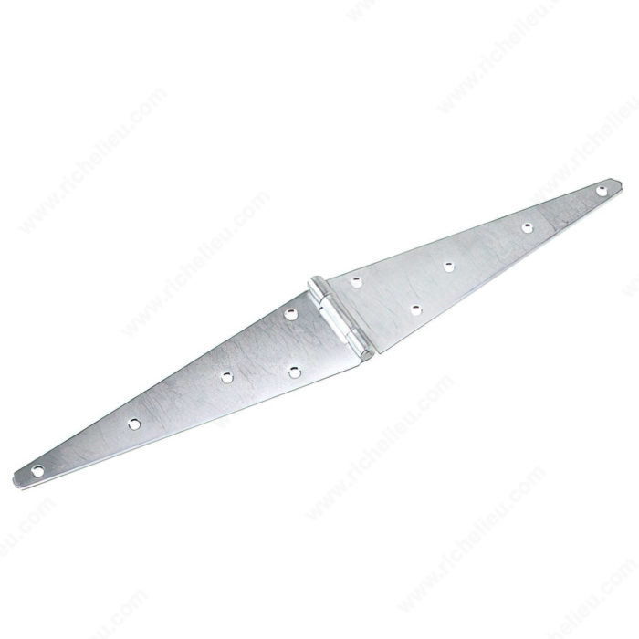 12" HEAVY DUTY STRAP HINGE - ZINC-COATED - Kilrich Building Centres