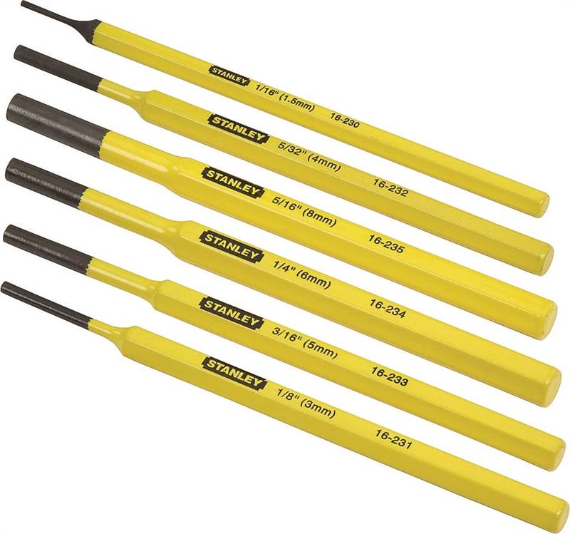 STANLEY PUNCH SET (6 PACK) - Kilrich Building Centres