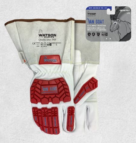 WATSON VAN GOAT WINTER 1 FINGER MITT GOATSKIN GAUNTLET - LARGE - Kilrich Building Centres