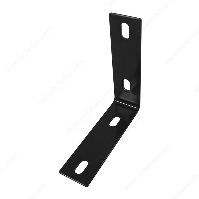 8-1/4" x 8-1/8" x 1-1/2" CORNER BRACE - BLACK - Kilrich Building Centres