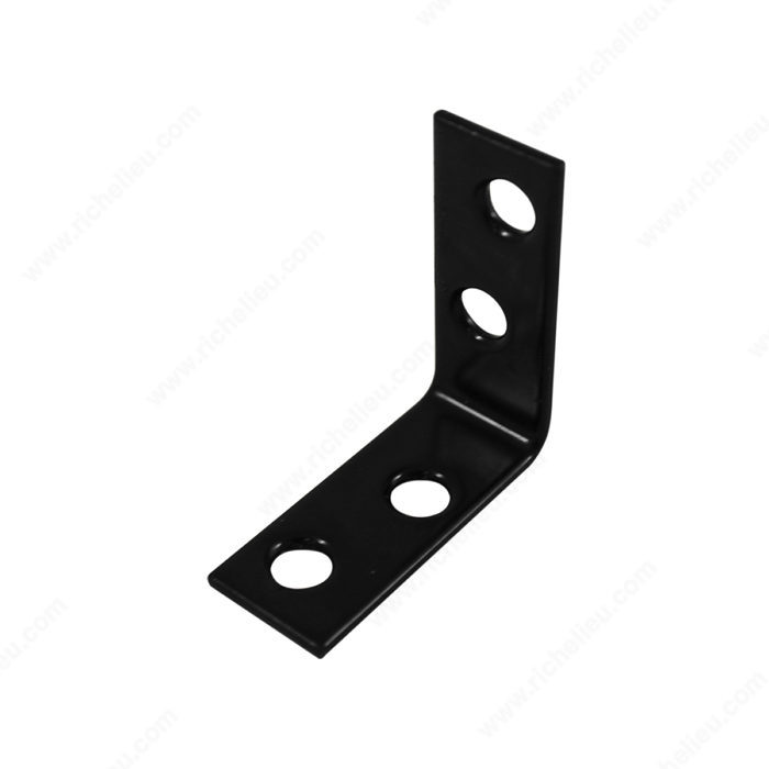 1-9/16" x 1-9/16" x 5/8" CORNER BRACE - BLACK - Kilrich Building Centres