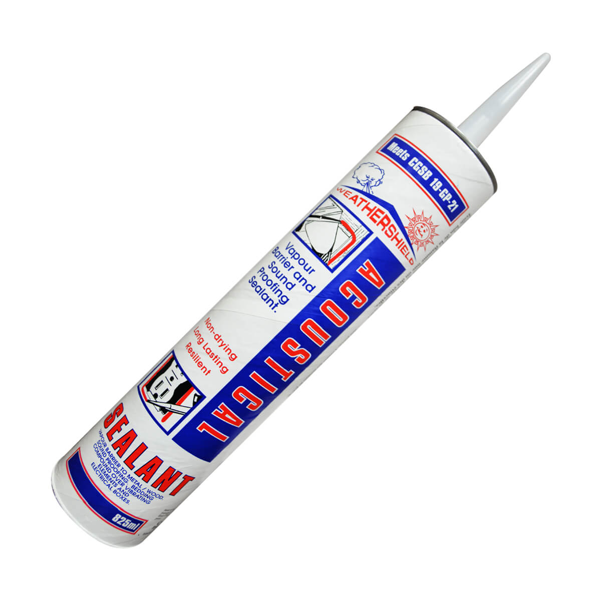 WEATHERSHIELD ACOUSTICAL SEALANT (825 ml) - Kilrich Building Centres
