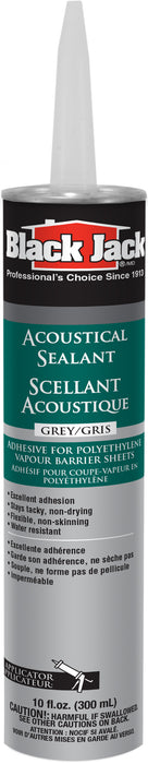 BLACK JACK ACOUSTICAL SEALANT (300 mL) - Kilrich Building Centres