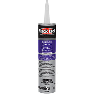 BLACK JACK GREY BUTYLOID SEALANT (300 mL) - Kilrich Building Centres