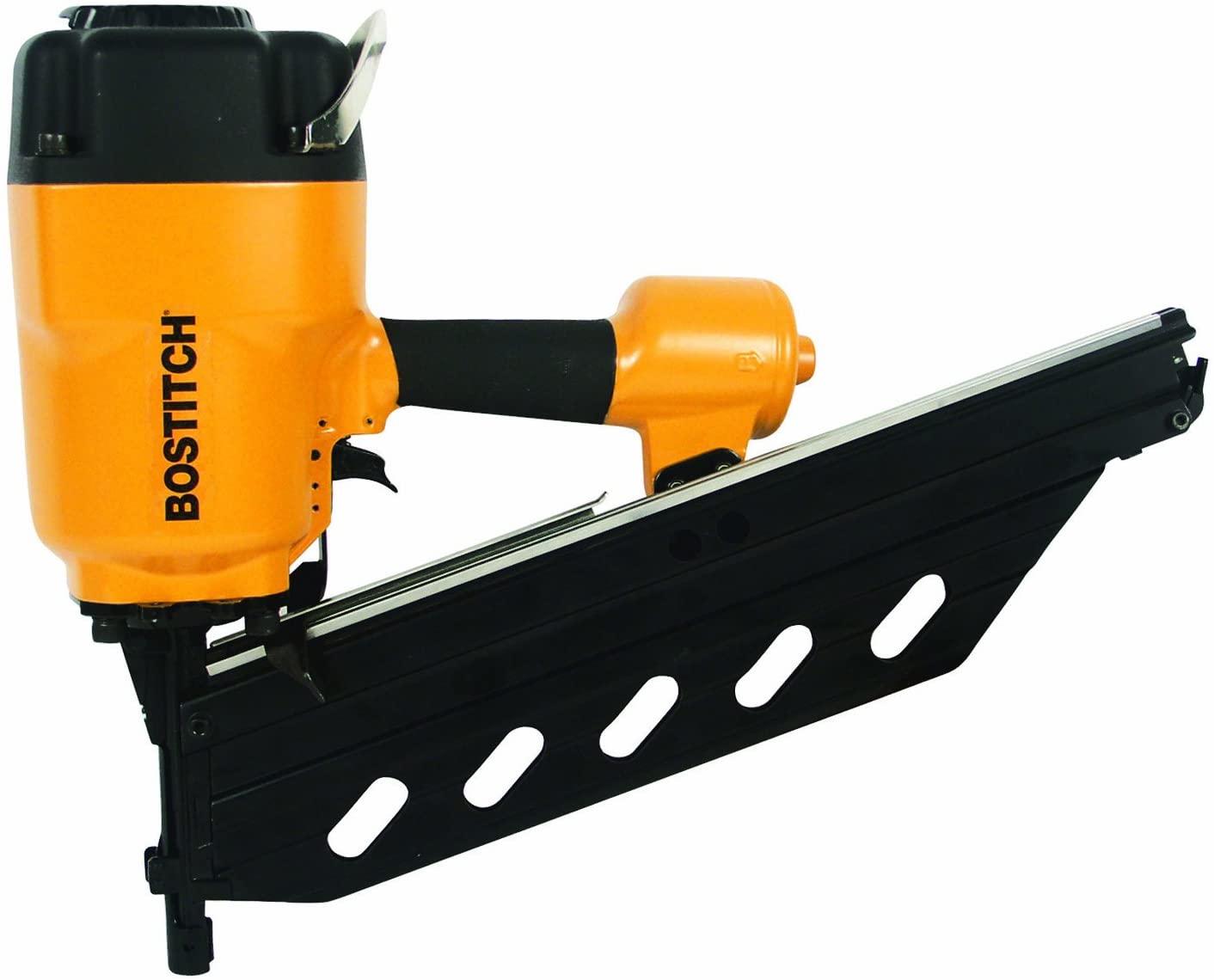 BOSTITCH "BIG BERTHA" HEAVY-DUTY TIMBER FRAMING NAILER (5-1/8" SPIKES) - Kilrich Building Centres