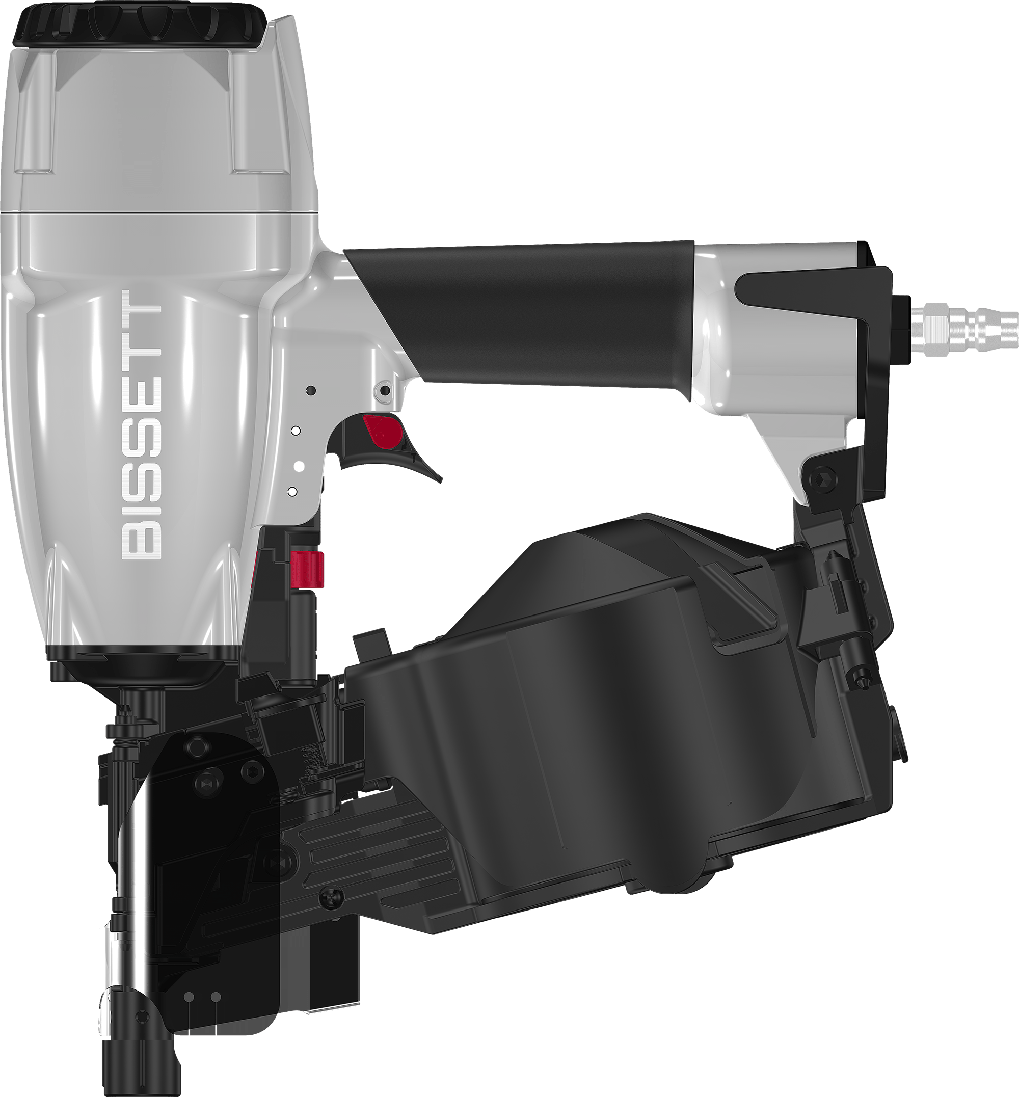 BISSETT COIL SIDING NAILER (2-1/2" NAILS) - Kilrich Building Centres