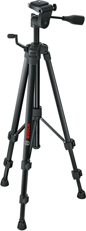 BOSCH LIGHTWEIGHT COMPACT LASER TRIPOD w/ ADJUSTABLE LEGS - Kilrich Building Centres