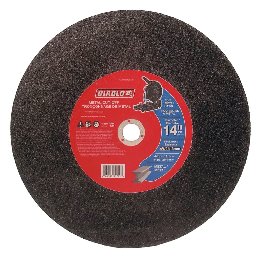 14" x 7/64" METAL CUT-OFF CHOP SAW DISC - Kilrich Building Centres