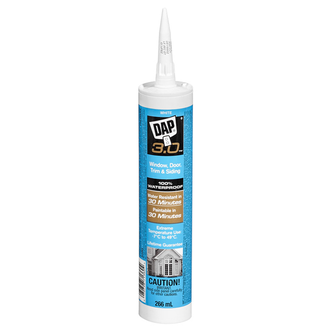 DAP 3.0 CRYSTAL CLEAR WATERPROOF SEALANT (266 mL) - Kilrich Building Centres