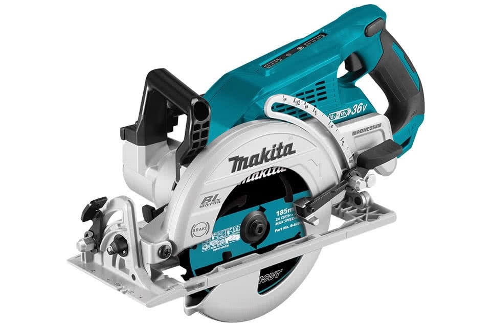 MAKITA 7-1/4" 18V LXT REAR HANDLE CORDLESS CIRCULAR SAW w/ BRUSHLESS MOTOR - Kilrich Building Centres