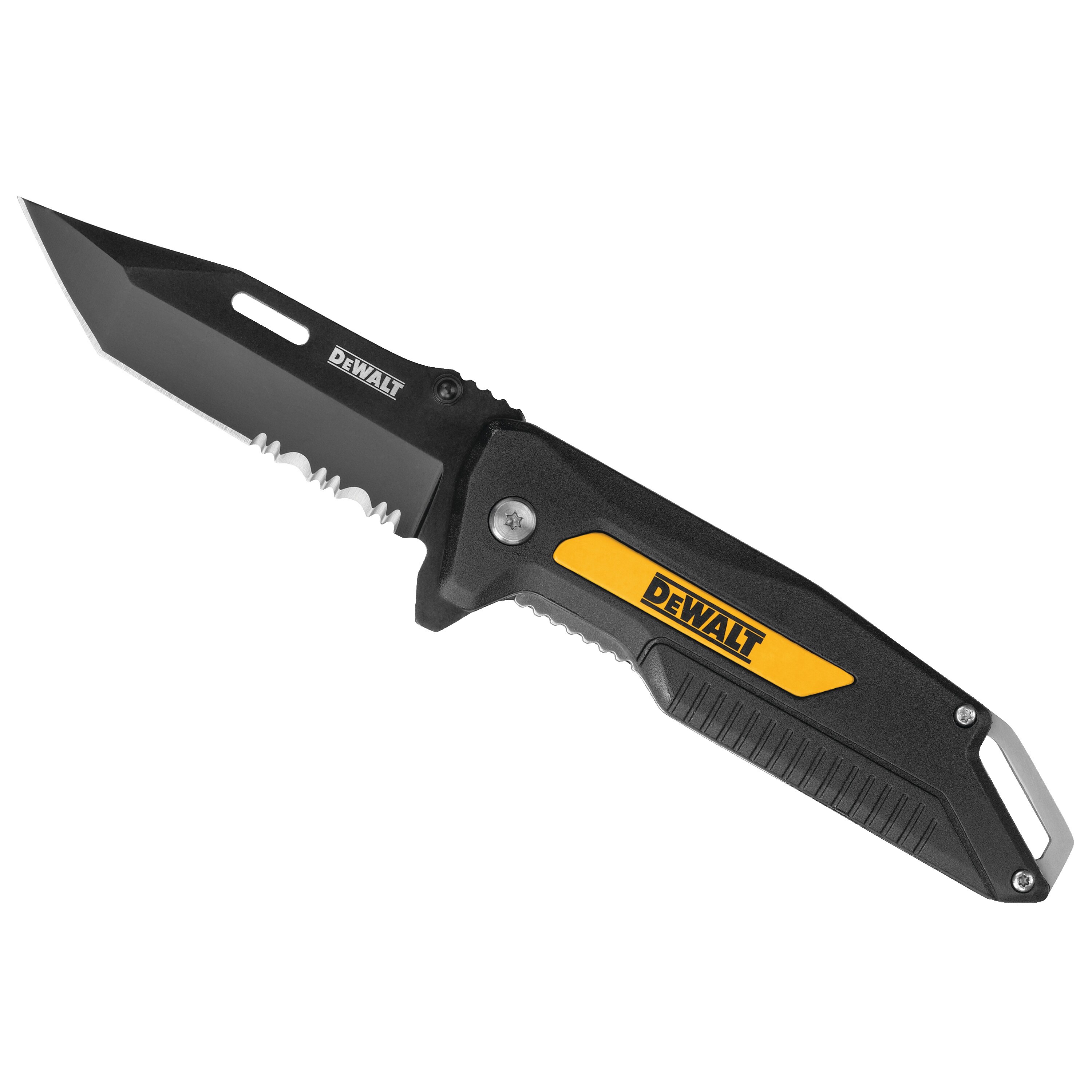 DEWALT POCKET KNIFE w/ BALL BEARING ASSIST  - Kilrich Building Centres