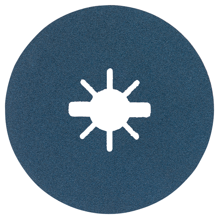 BOSCH 5" 100-GRIT X-LOCK ABRASIVE FIBER DISC - Kilrich Building Centres