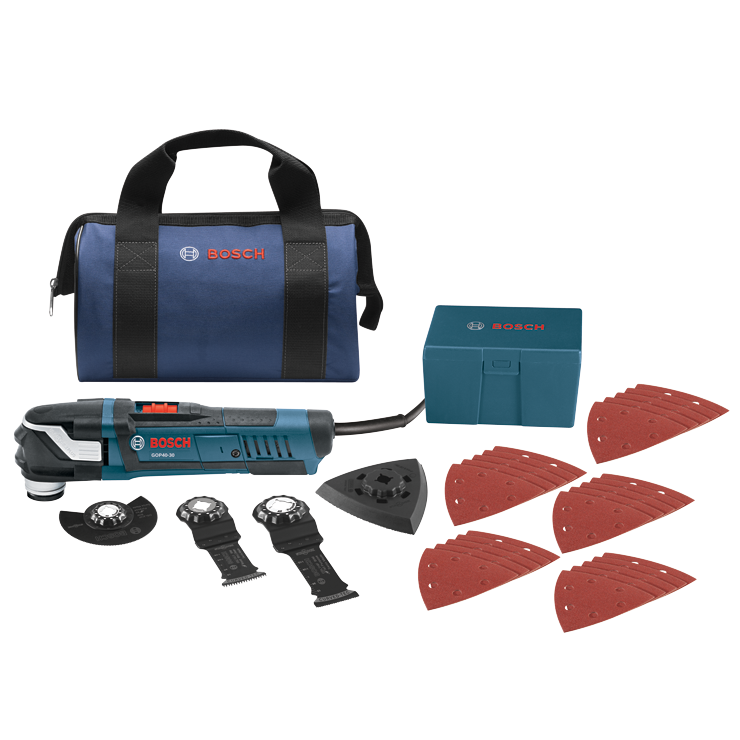 BOSCH STARLOCK PLUS OSCILLATING MULTI-TOOL KIT - 30 PIECES - Kilrich Building Centres