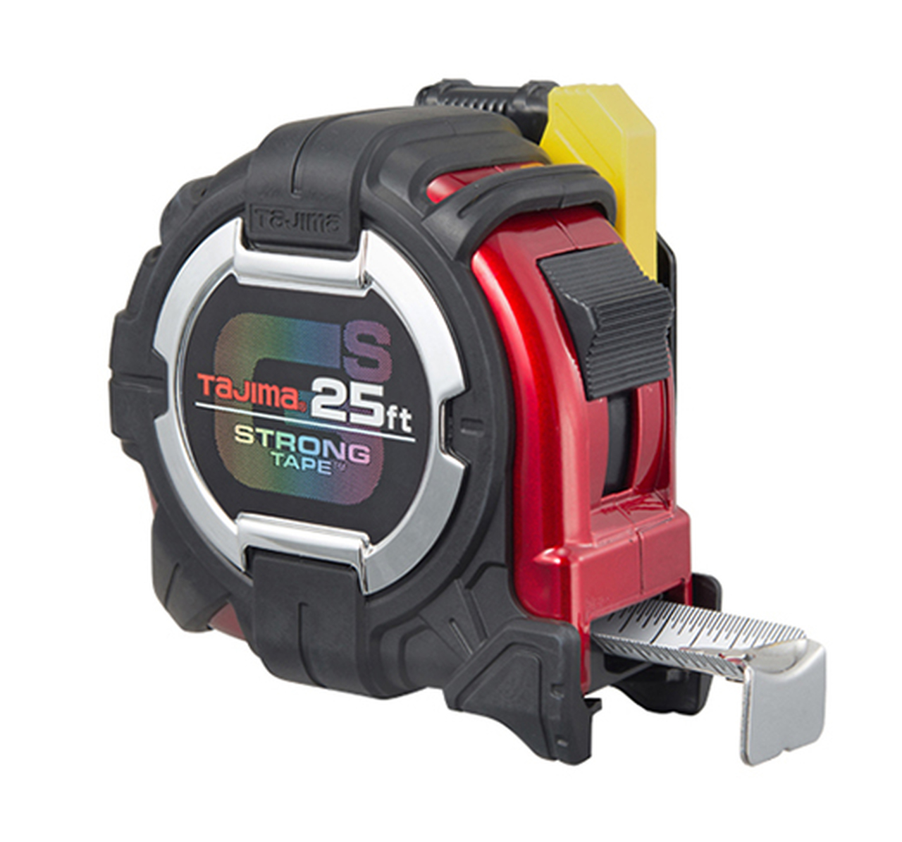 TAJIMA GS LOCK TAPE MEASURE w/ SAFETY BELT HOLDER (25') - Kilrich Building Centres