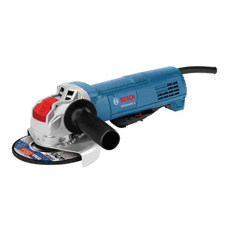 BOSCH 4-1/2" X-LOCK ERGONOMIC ANGLE GRINDER w/ PADDLE SWITCH - Kilrich Building Centres