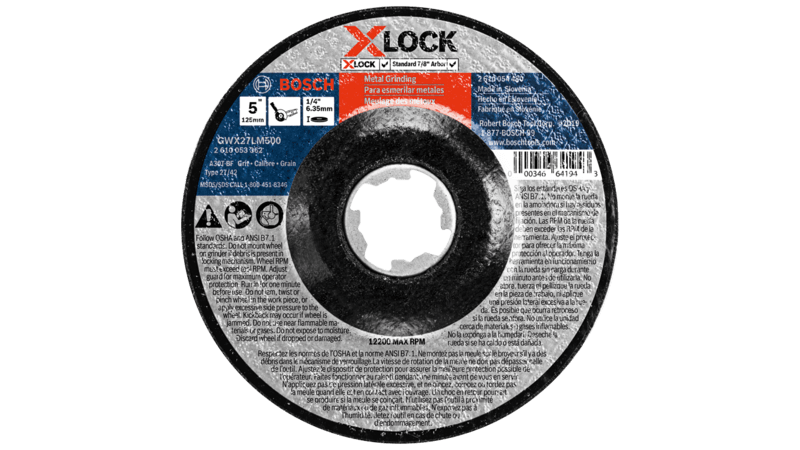 Metal Grinding T27 5" x 1/4" - Kilrich Building Centres