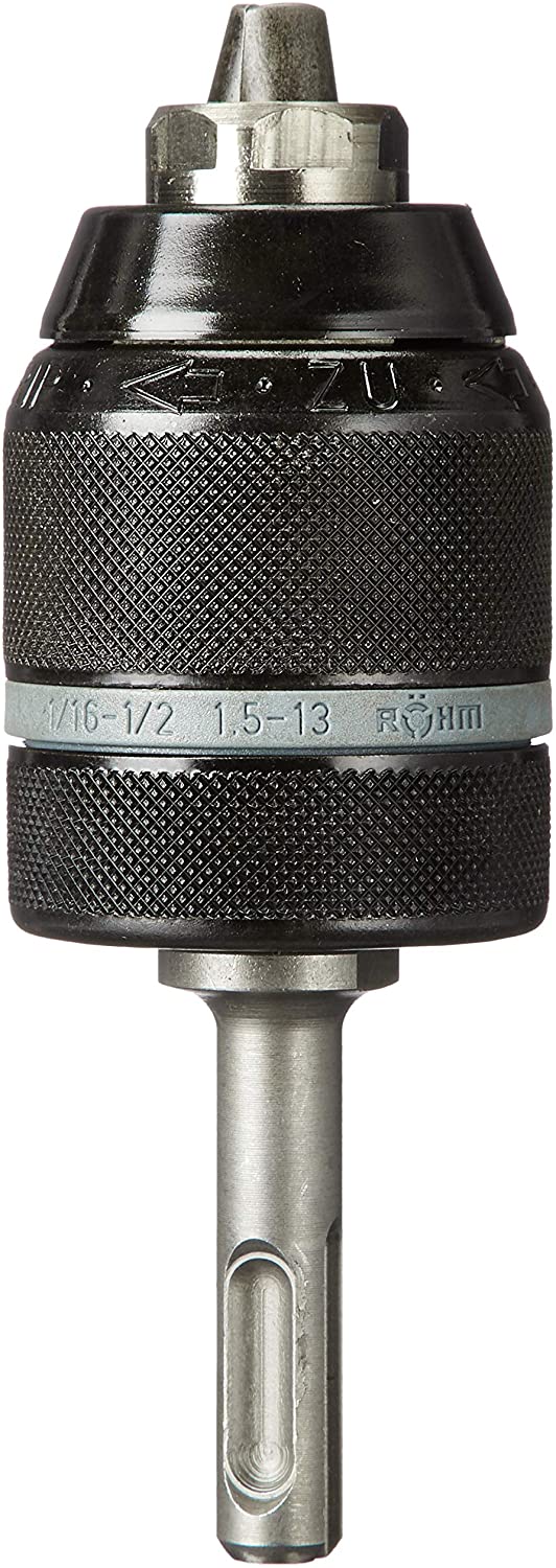 BOSCH 1/2" KEYLESS THREE-JAW CHUCK w/ SDS-PLUS SHANK - Kilrich Building Centres