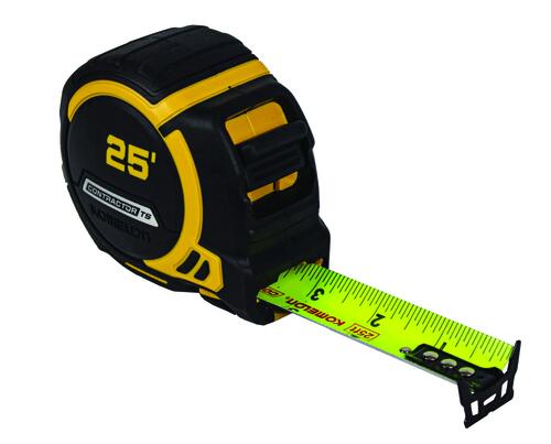 KOMELON CONTRACTORS TRUE STANDOUT IMPERIAL MEASURING TAPE (25' x 1.25") - Kilrich Building Centres