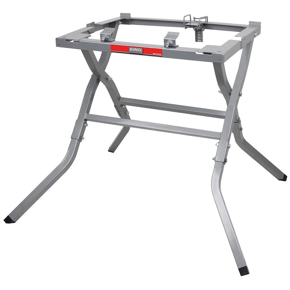 KING CANADA 10" PORTABLE WORKSITE TABLE SAW STAND - Kilrich Building Centres