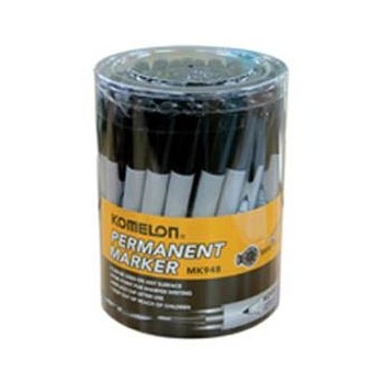 KOMELON FINE POINT PERMANANT MARKER - Kilrich Building Centres