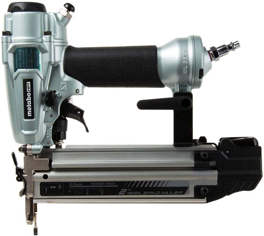 METABO 18ga PNEUMATIC BRAD NAILER (5/8" - 2" NAILS) - Kilrich Building Centres