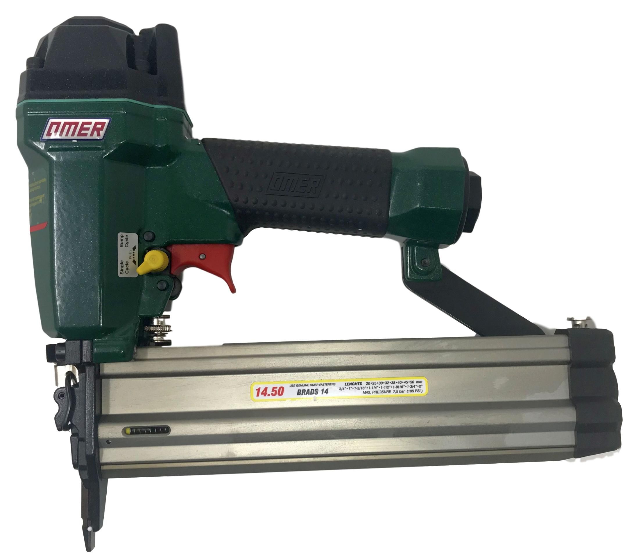 OMER 14.50 16ga BRAD NAILER (1/2" - 2" NAILS) - Kilrich Building Centres