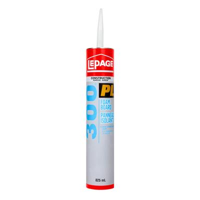 825 ml TUBE PL300 STYROFOAM
ADHESIVE - Kilrich Building Centres