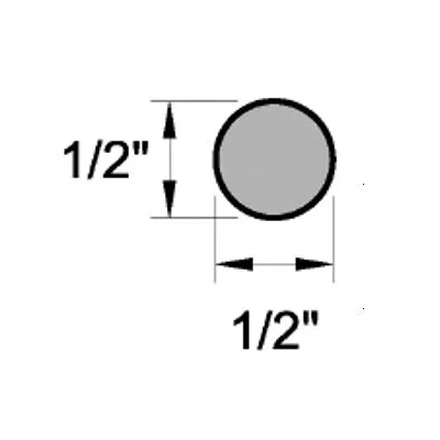 Main 2 - HEMLOCK FULL ROUND #3220 (1/2") - RANDOM LENGTHS -