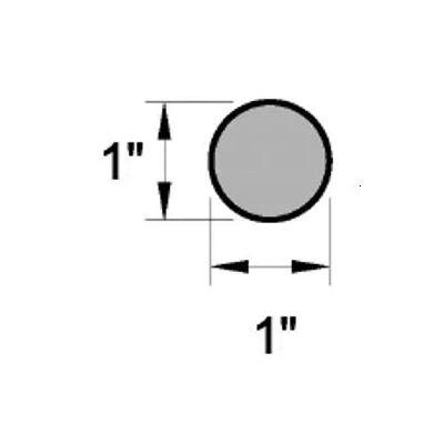 Main 2 - HEMLOCK FULL ROUND #3224 (1") - RANDOM LENGTHS -