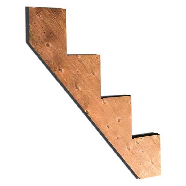 4-STEP PLYLAM PRESSURE TREATED STAIR STRINGER - Kilrich Building Centres