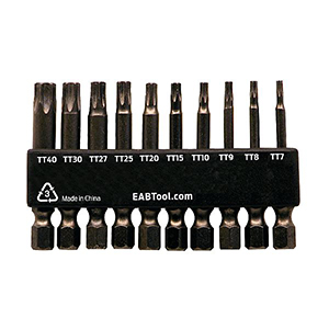 2" TORX IMPACT DRIVER BIT (10 PACK) - Kilrich Building Centres