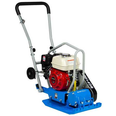 BARTELL MORRISON 14" x 22" PLATE COMPACTOR w/ GX160 HONDA MOTOR & WATER KIT - Kilrich Building Centres