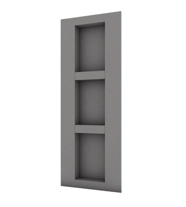 WEDI LEAN COMBO SHOWER NICHE w/ ADJUSTABLE SHELF (16" x 42") - Kilrich Building Centres