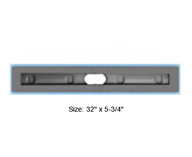 Main 2 - WEDI NEO LINE MODULE FOR FUNDO RIOLITO (32" x 5-3/4") -