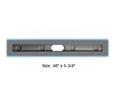 Main 2 - WEDI NEO LINE MODULE FOR FUNDO RIOLITO (48" x 5-3/4") -