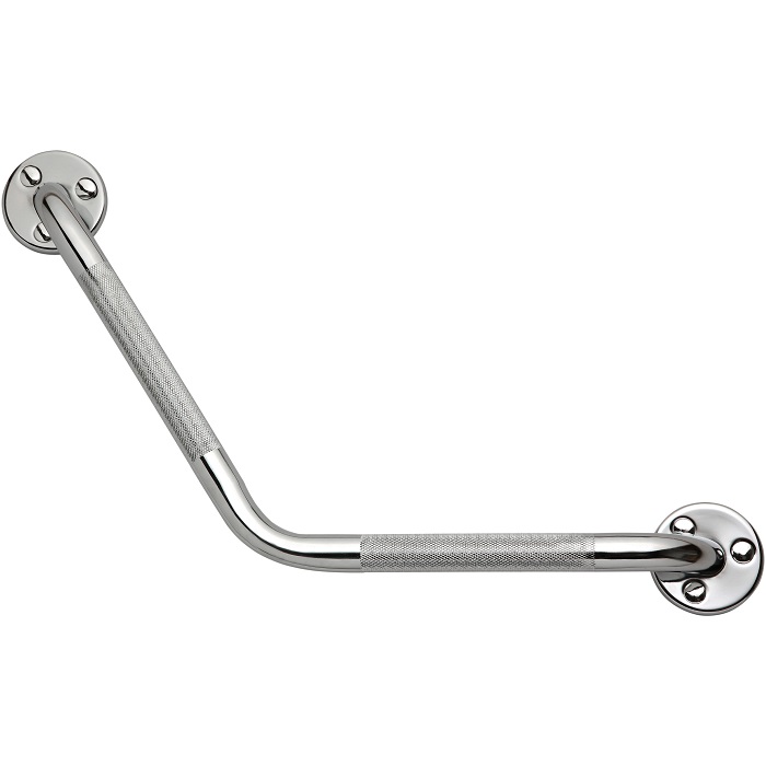 TAYMOR 135° ANGLED GRAB BAR (EXPOSED MOUNT, KNURLED) - Kilrich Building Centres