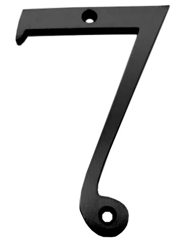 #7 X 6" HOUSE NUMBER- BLCK
ALUMINUM - Kilrich Building Centres