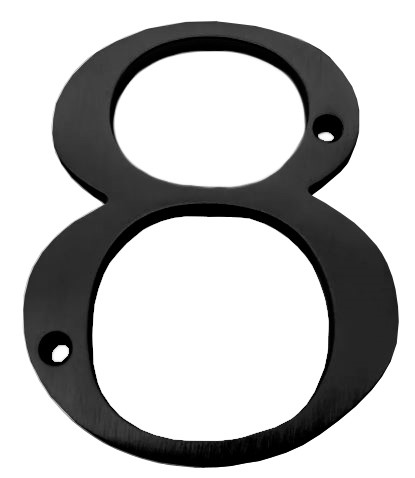 #8 X 6" HOUSE NUMBER- BLCK
ALUMINUM - Kilrich Building Centres