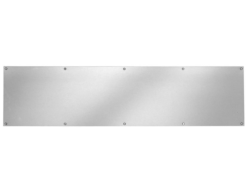 TAYMOR DOOR KICK PLATE (SATIN ALUMINUM) - Kilrich Building Centres