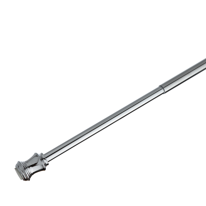 TAYMOR HERITAGE DECORATIVE SHOWER TENSION ROD (POLISHED CHROME) - Kilrich Building Centres