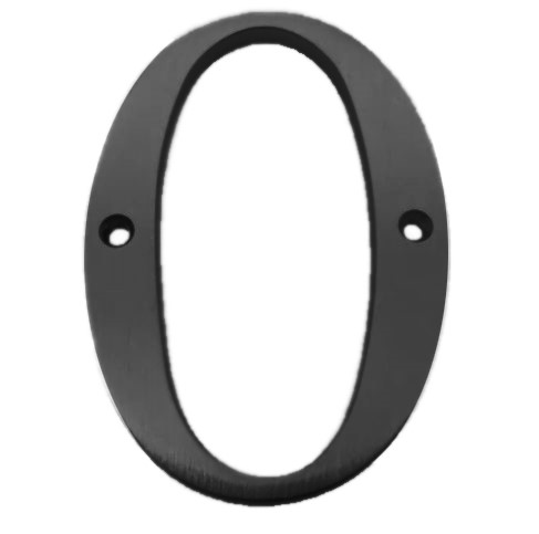 #0 X 6" HOUSE NUMBER- BLCK
ALUMINUM - Kilrich Building Centres