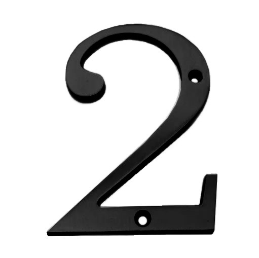#2 X 6" HOUSE NUMBER- BLCK
ALUMINUM - Kilrich Building Centres