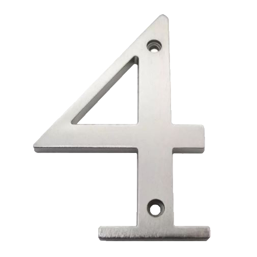 #4 HOUSE NUMBER 4" MODERN SN - Kilrich Building Centres