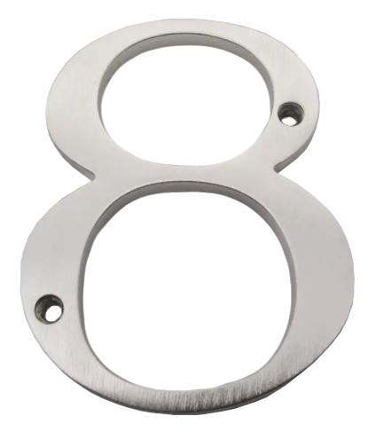 #8 HOUSE NUMBER 4" MODERN SN - Kilrich Building Centres