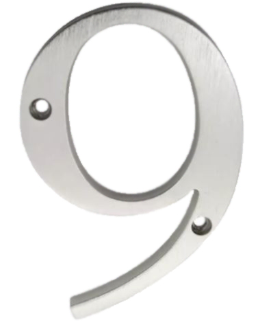 #9 HOUSE NUMBER 4" MODERN SN - Kilrich Building Centres