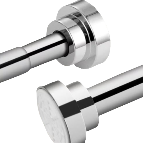 5' STEEL 1 PIECE SHOWER ROD ONLY - Kilrich Building Centres